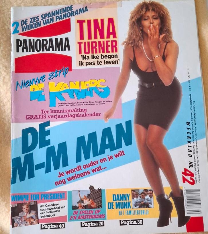 panorama 1986 + Verjaarskalender de Kanjers, Verzamelen, Tijdschriften, Kranten en Knipsels, Tijdschrift, 1980 tot heden, Ophalen of Verzenden