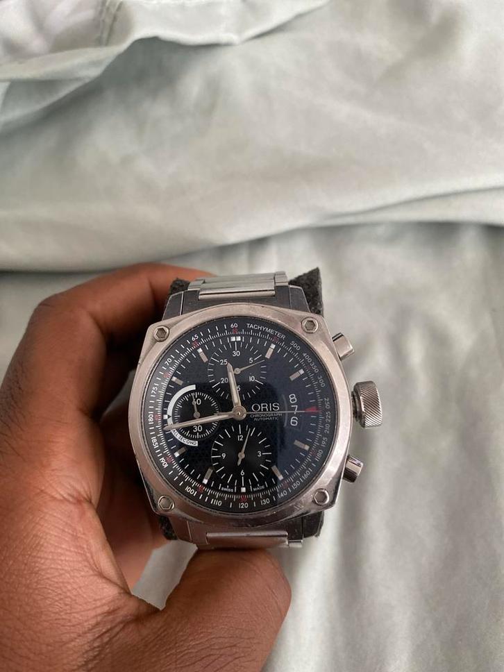 Oris BC4 Herenhorloge, Sieraden, Tassen en Uiterlijk, Horloges | Heren, Gebruikt, Polshorloge, Overige merken, Staal, Ophalen of Verzenden