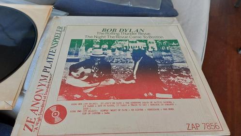 Bob dylan Rtr the night boston zeldzame vinyl lp zap 7856, Cd's en Dvd's, Vinyl | Pop, Gebruikt, 1960 tot 1980, Verzenden