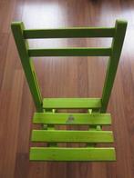 Groene houten Bijenkorf klapstoel, Antiek en Kunst, Antiek | Meubels | Stoelen en Banken, Ophalen