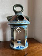 Unieke Art Deco lantaarn Gouda pzh plateel 30 cm, Antiek en Kunst, Ophalen of Verzenden