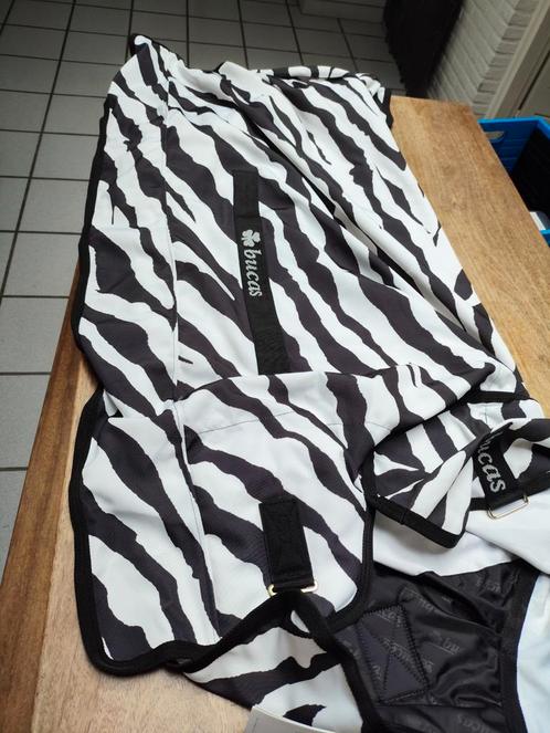 Bucas Sweet Itch Zebra eczeemdeken 105, Dieren en Toebehoren, Paarden en Pony's | Dekens en Dekjes, Zo goed als nieuw, Ophalen of Verzenden