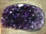 Amethist cluster (56) 11,5 kg, 33x21x10 cm diep paars, Ophalen of Verzenden, Mineraal