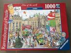Ravensburger - 1000 stukjes - Fleroux London - als nieuw, Ophalen of Verzenden, 500 t/m 1500 stukjes, Gebruikt, Legpuzzel