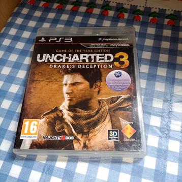 Uncharted 3 spel voor PlayStation 3 beschikbaar voor biedingen