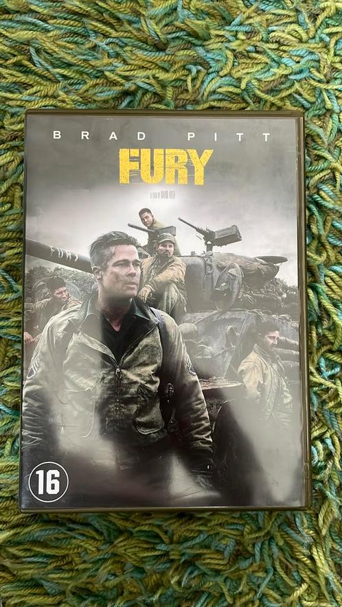 Fury met Brad Pitt en Shia LaBeouf van David Ayer, Cd's en Dvd's, Dvd's | Avontuur, Zo goed als nieuw, Ophalen of Verzenden