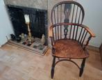 Twee antieke Windsor stoelen, iep en taxus, Ophalen of Verzenden