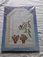 Borduurpakket bloemetjes vogel Fensterbild Sommer (BTW), Ophalen of Verzenden, Nieuw, Handborduren, Borduurpakket