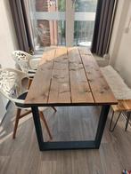 Eettafel met 2 stoelen en een bankje, Huis en Inrichting, Tafels | Eettafels, Ophalen, Gebruikt