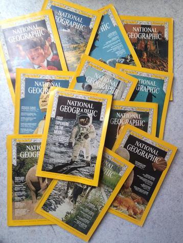Te koop: National Geographic tijdschriften 1963-1993 beschikbaar voor biedingen