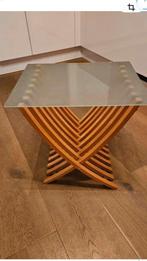 IKEA tafeltjes, Huis en Inrichting, Tafels | Bijzettafels, Minder dan 55 cm, Zo goed als nieuw, Rechthoekig, Hout