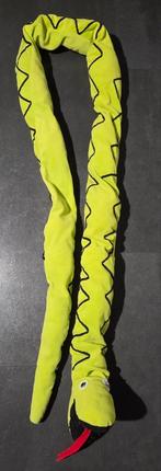 Leuke lange slang, voor een junglekamer, Kinderen en Baby's, Speelgoed | Knuffels en Pluche, Ophalen of Verzenden, Zo goed als nieuw