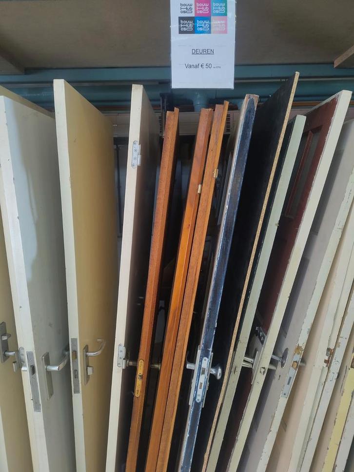 Diverse Deuren vanaf €50, Doe-het-zelf en Verbouw, Deuren en Horren, Gebruikt, Binnendeur, Hout, Ophalen of Verzenden