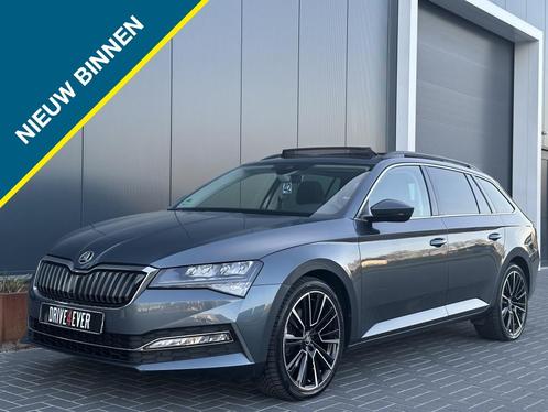 Skoda Superb Combi 1.4 TSI iV Sp. Bns TREKHAAK PANO NAVI CR, Auto's, Skoda, Bedrijf, Superb, ABS, Airbags, Airconditioning, Android Auto