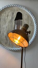 Riverdale,Industriële,  bronskleurige vloerlamp., Ophalen of Verzenden, Zo goed als nieuw, Metaal, 100 tot 150 cm