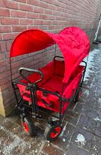 Gebruikte opvouwbare bolderkar met zonnekap, Kinderen en Baby's, Ophalen, Gebruikt, Overige merken, Zonnekap