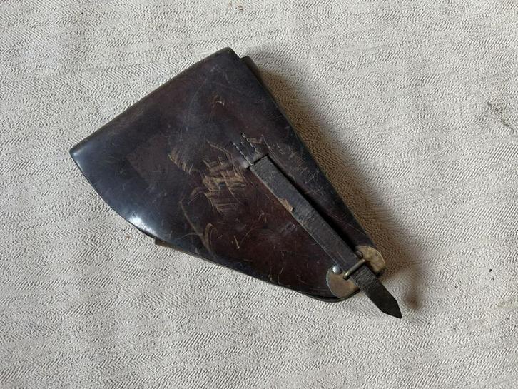 Belgische holster voor 9mm pistool GP 35 Browning, Verzamelen, Militaria | Tweede Wereldoorlog, Landmacht, Overige typen, Overige gebieden
