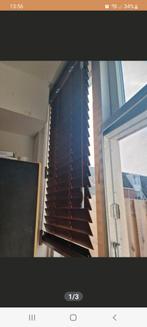 Houten jaloezie voor kleine raam, Minder dan 50 cm, Gebruikt, Bruin, 100 tot 150 cm