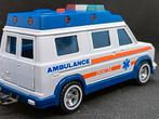 Chevrolet us van ambulance 1:36 Majorette Pol, Zo goed als nieuw, Verzenden