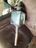 Antieke Koetslamp / Rijtuiglamp - Beschadigd Glas, Ophalen of Verzenden