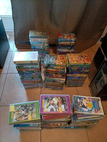 Heel veel disney kinder videobanden en kinder films vhs beschikbaar voor biedingen