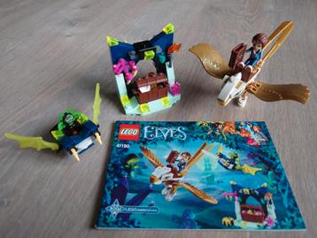 Lego Elves (Friends) 41190, Emily Jones + Adelaar. Compleet! beschikbaar voor biedingen