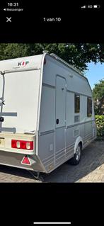 Kip Traveller Cruize Edition 2004 41 TDB mover/luifel/vloerv, Caravans en Kamperen, Overige merken, Schokbreker, Omvormbare zithoek