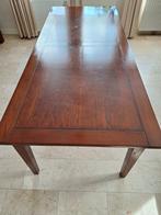 Eiken eettafel, Ophalen, Zo goed als nieuw, Rechthoekig, 200 cm of meer
