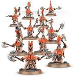 Warhammer Age Of Sigmar Vulkite Berzerkers, Figuurtje(s), Warhammer, Ophalen of Verzenden, Zo goed als nieuw