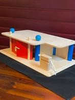 Nieuwe houten speelgoedgarage, Ophalen of Verzenden, Nieuw, Overige typen