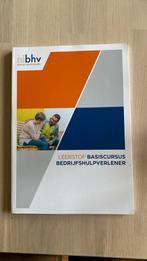 Leerstof basiscursus bedrijfshulpverlener nibhv, Boeken, Ophalen of Verzenden, Zo goed als nieuw