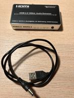 Tendak HDMI 2.0 Audio Extractor 4K, Ophalen of Verzenden, Gebruikt