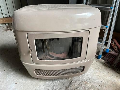 Rocket Oliekachel 2 stuks-Vintage Zelfreinigende Branderpot, Huis en Inrichting, Kachels, Gebruikt, Vrijstaand, Oliekachel, Overige brandstoffen