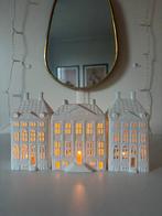 Theelicht huisjes set, Ophalen, Overige materialen, Wit, Zo goed als nieuw