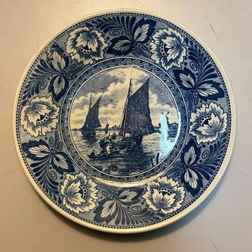 OPRUIMING Delfts blauw wandbord Boch Royal Sphinx beschikbaar voor biedingen