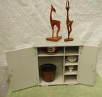 Vintage Poppen Kledingkastje, Ophalen of Verzenden, Gebruikt, Overige typen