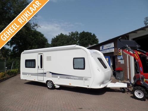 Hobby 560 CFE Excellent Lengte bed/ Rond zit/ MOVER/ AIRCO, Caravans en Kamperen, Caravans, Bedrijf, tot en met 4, 1250 - 1500 kg