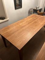Mooie geleefde eettafel, Huis en Inrichting, Tafels | Eettafels, Ophalen, 50 tot 100 cm, Zo goed als nieuw, Vijf personen of meer