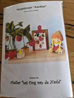 Viltpakket Kegelpopje Aardbei -  nieuw, Ophalen of Verzenden, Nieuw, Figuurtje(s)