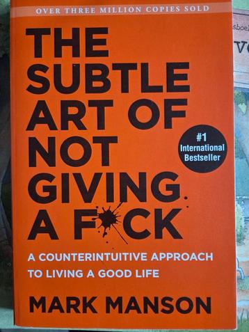 The subtle art of not giving a fuck beschikbaar voor biedingen