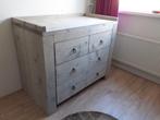Nieuw leuke stevige commode/ladenkast steigerhout
