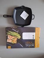 Nieuwe Royal van Kempen & Begeer Grillpan, Ophalen, Gietijzer, Nieuw, Keramische plaat