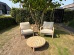 4 Seasons Outdoor Julia Bistró loungeset & Sem salontafel, Overige materialen, ., Bijzettafel, Zo goed als nieuw