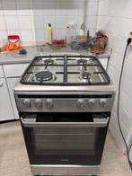 Inventum: RVS Gasfornuis - Smalle Model - Met Hete Lucht, Ophalen, Gebruikt, Minder dan 85 cm, 4 kookzones