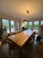 Mooie houten eettafel, Huis en Inrichting, Tafels | Eettafels, Gebruikt, Eikenhout, 200 cm of meer, Vijf personen of meer