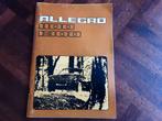 Allegro 1100 / 1300 instructieboekje, Ophalen of Verzenden