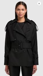 Khujo Elina trenchcoat zwart NIEUW, Zwart, Maat 42/44 (L), Khujo, Nieuw