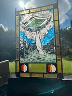Feyenoord Glas-in-lood Stadion Feijenoord, Ophalen of Verzenden, Feyenoord, Overige typen
