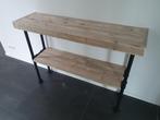 Unieke kwaliteit sidetable van steigerhout in elke maat/vorm, Huis en Inrichting, Tafels | Sidetables, Ophalen, Nieuw