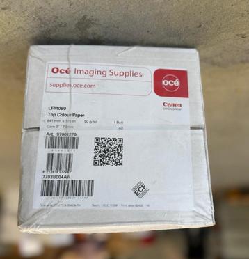 Océ Top Color Paper 841 x 175 mm, 90 g/m², 1 rol beschikbaar voor biedingen